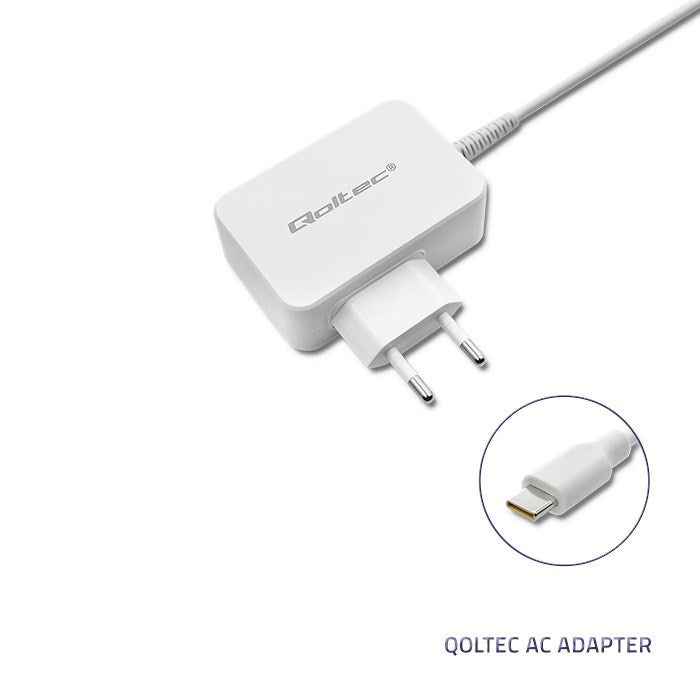 Qoltec 51039 Power Adapter 65 W White