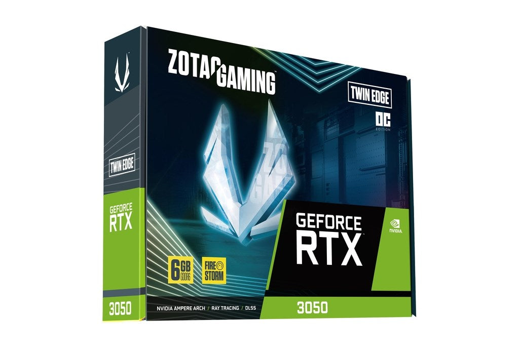 ZOTAC Graphics Card ZT-A30510H-10 L with NVIDIA GeForce RTX 3050,6 GB GDDR6