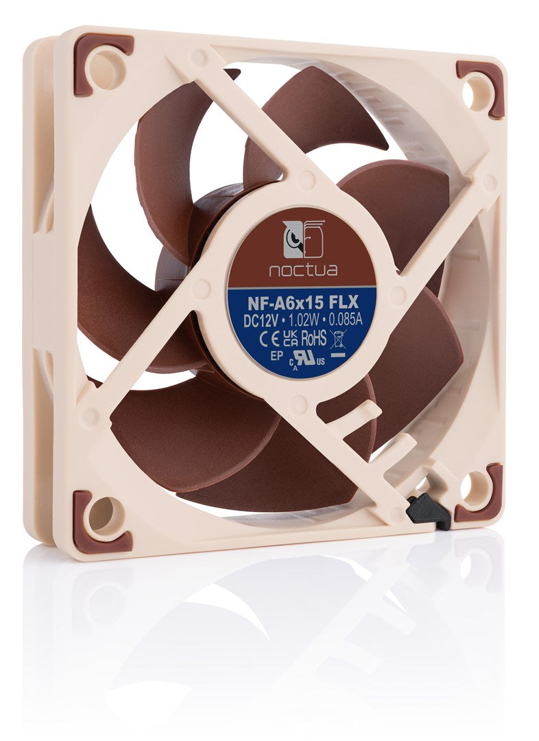 Noctua NF-A6x15 FLX Slim 60x15mm Premium Fan Bronze