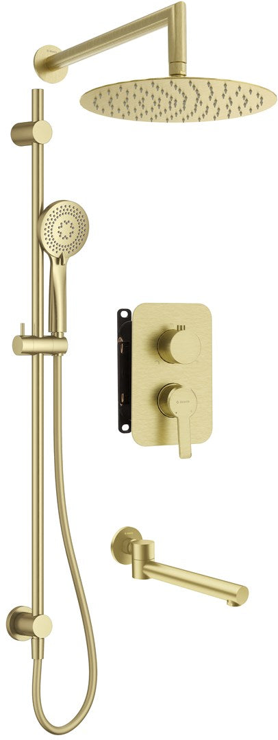 deante Shower Set with Mixer Box BXYWRQAM 8800 g 340 mm Width 920 mm Length 260 mm Height