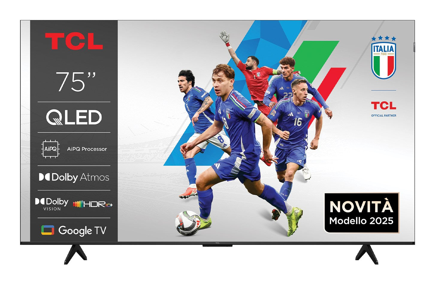 TCL P79K 75P79K TV 75" 4K Ultra HD Smart TV Wi-Fi Metallic cd/m2
