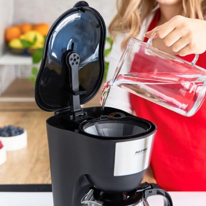 MPM MKW-12 Drip Coffee Maker - Black