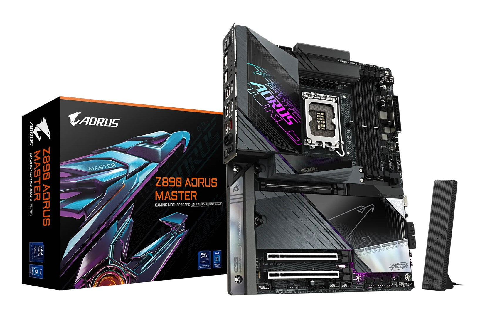 GIGABYTE AORUS Z890 MASTER Motherboard ATX LGA1851 Socket Z890 Chipset (Z890 AORUS MASTER) USB4