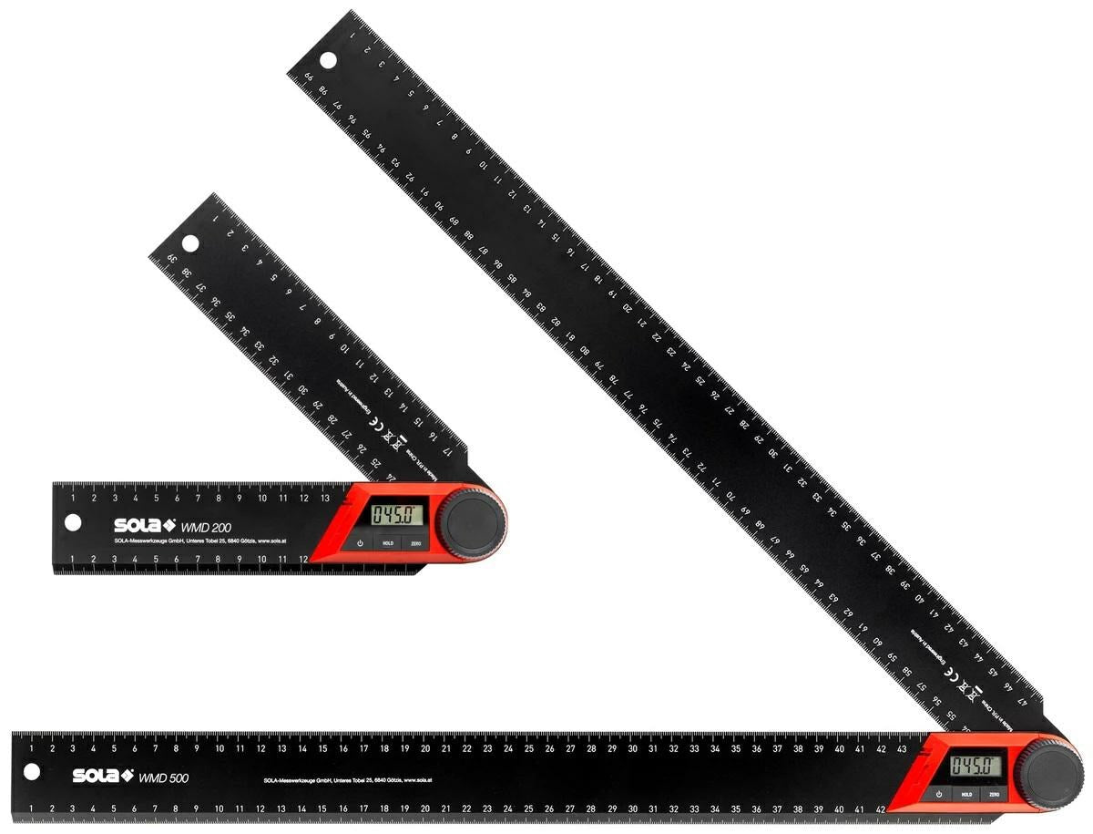Digitaler Winkelmesser Sola WMD200 / Schenkellänge 200 mm