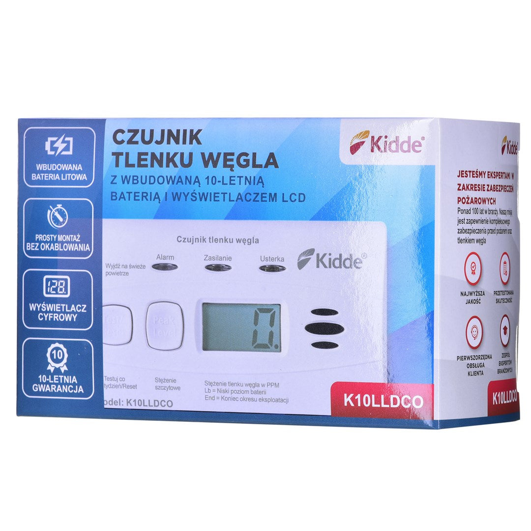 K10LLDCO Kidde Carbon Monoxide Detector
