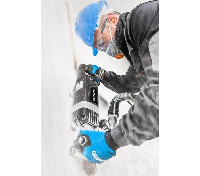 GRAPHITE 2400W Wall Chaser 150 mm with Case