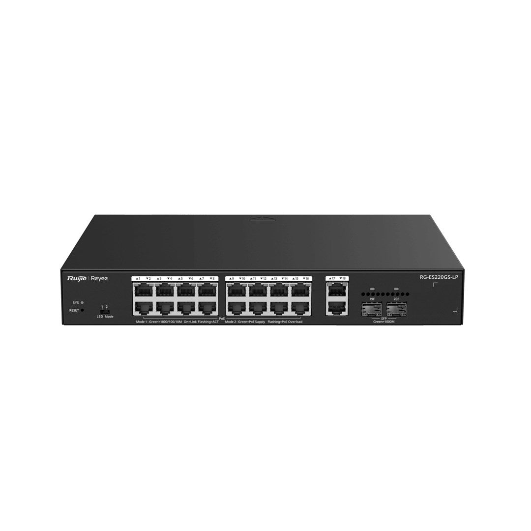 Ruijie Networks Switch L2 Managed PoE 130W RG-ES220GS-LP