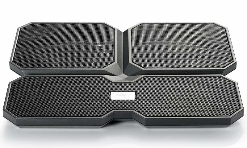 DeepCool MULTI CORE X6 Laptop Cooling Pad 39.6 cm (15.6") black (DP-N422-MCX6)
