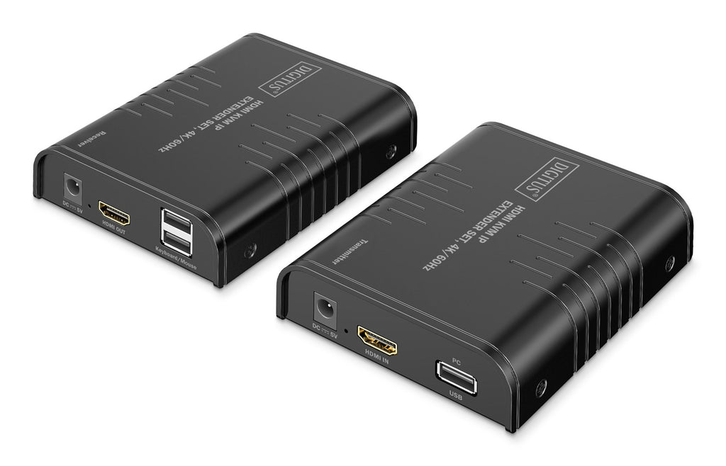 HDMI 4K/60Hz Extender with KVM USB 2.0 over IP