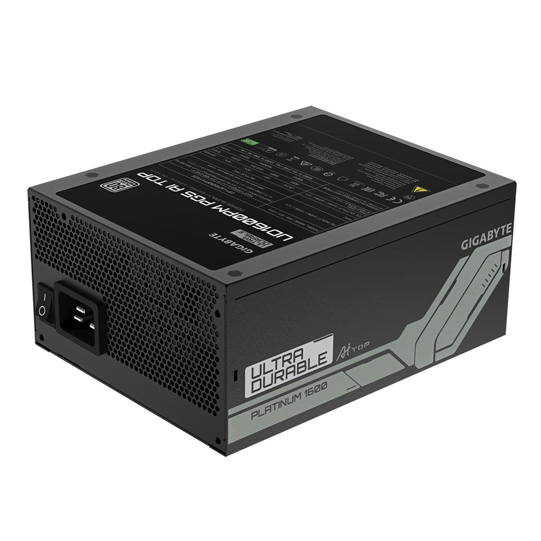 Gigabyte Power Supply 1600W 80 PLUS Platinum Fully Modular Model GP-UD1600PM-PG5