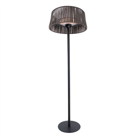 SUNRED Artix Corda Bright Standing Heater, 2100W, Brown