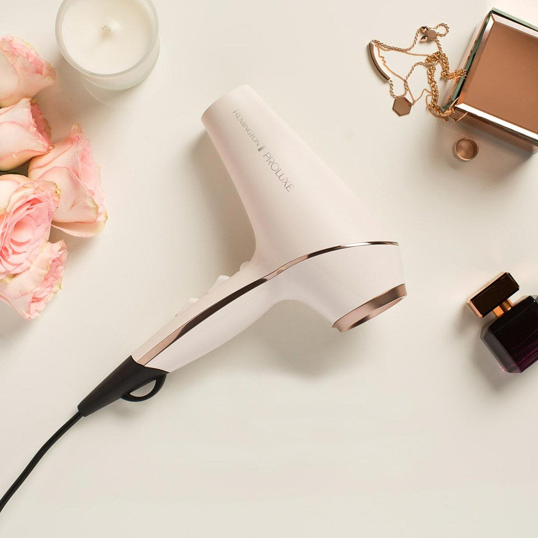REMINGTON Hair Dryer 2400W Beige Black AC9140