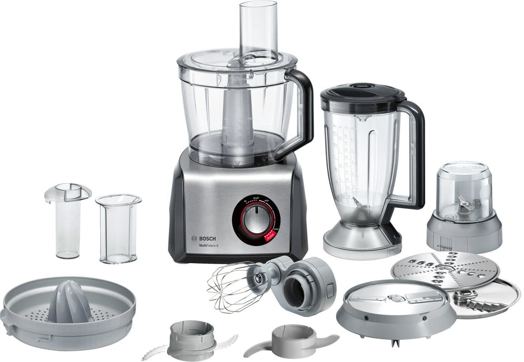 Bosch MC812M844 food processor 1250 W 3.9 L Black  Stainless steel