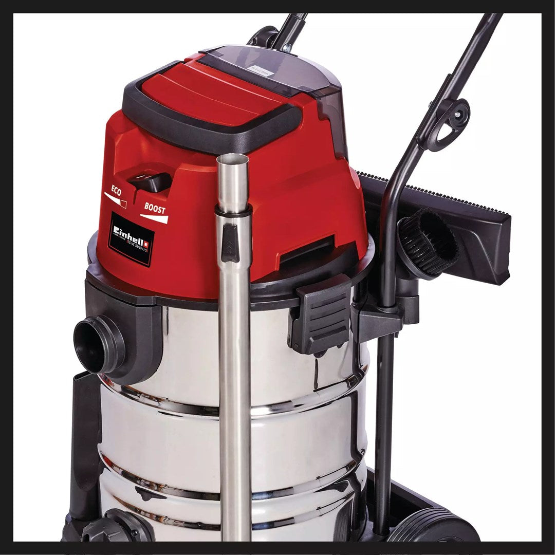 Einhell TE-VC 36/30 Li S-Solo 30 L Drum vacuum Dry&wet Dust bag