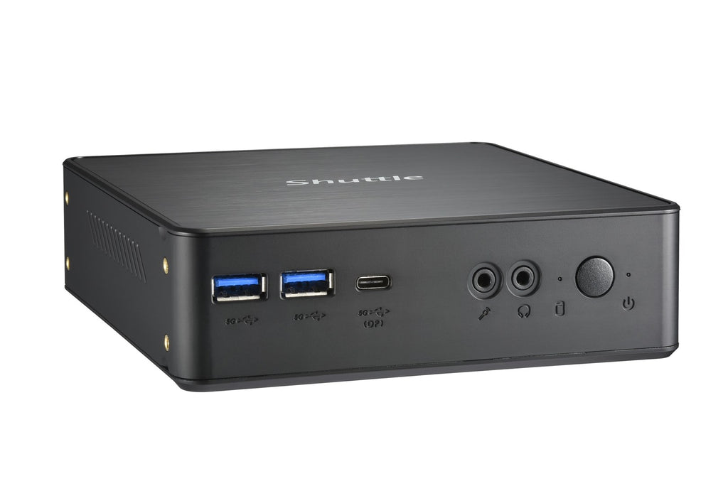 Shuttle XPC nano NC40U Barebone Mini-PC Celeron 7305 1.1 GHz RAM 0GB UHD Graphics 620 1GbE