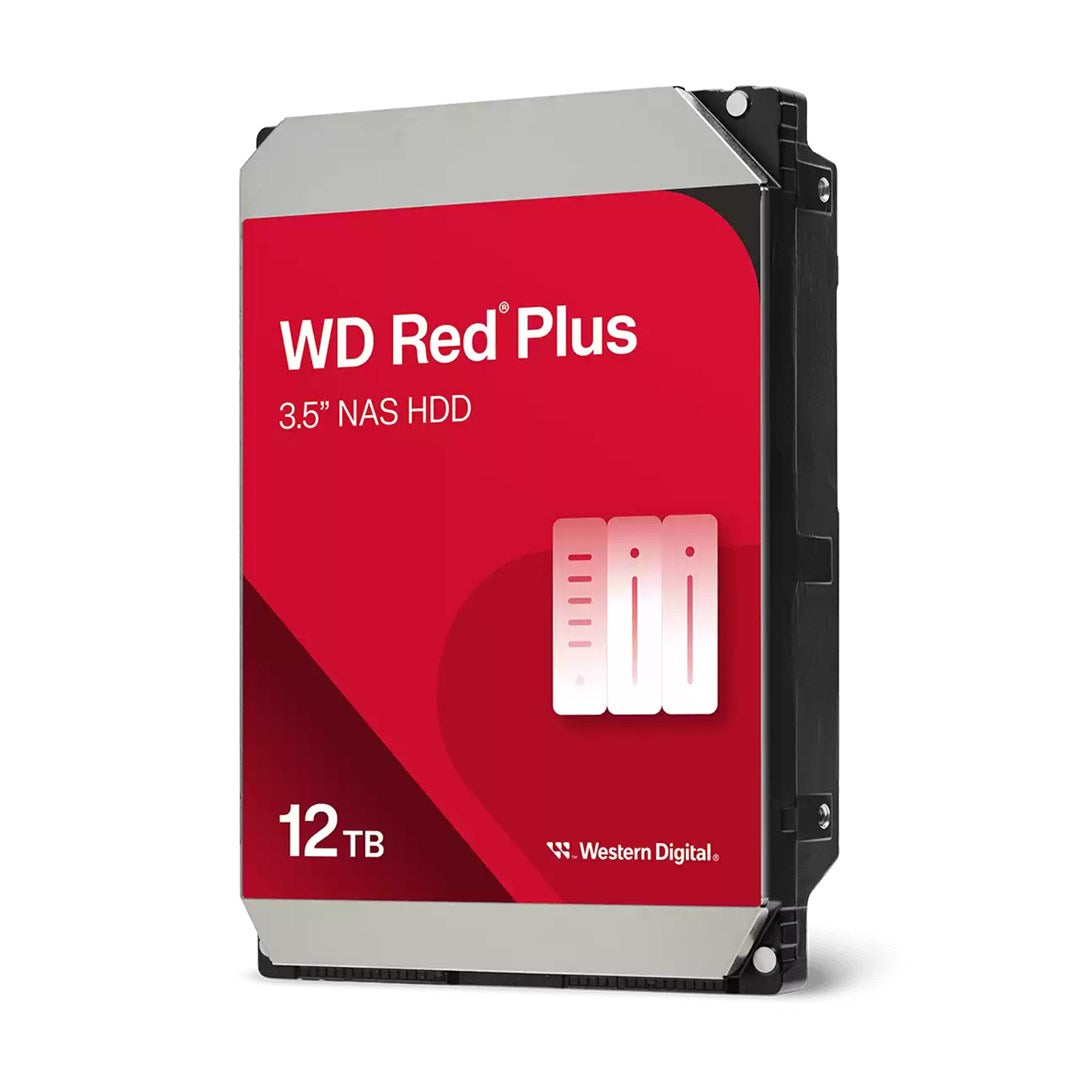 WD Red Plus 12TB 3.5" SATA 512MB Hard Drive - Serial ATA (WD120EFGX)