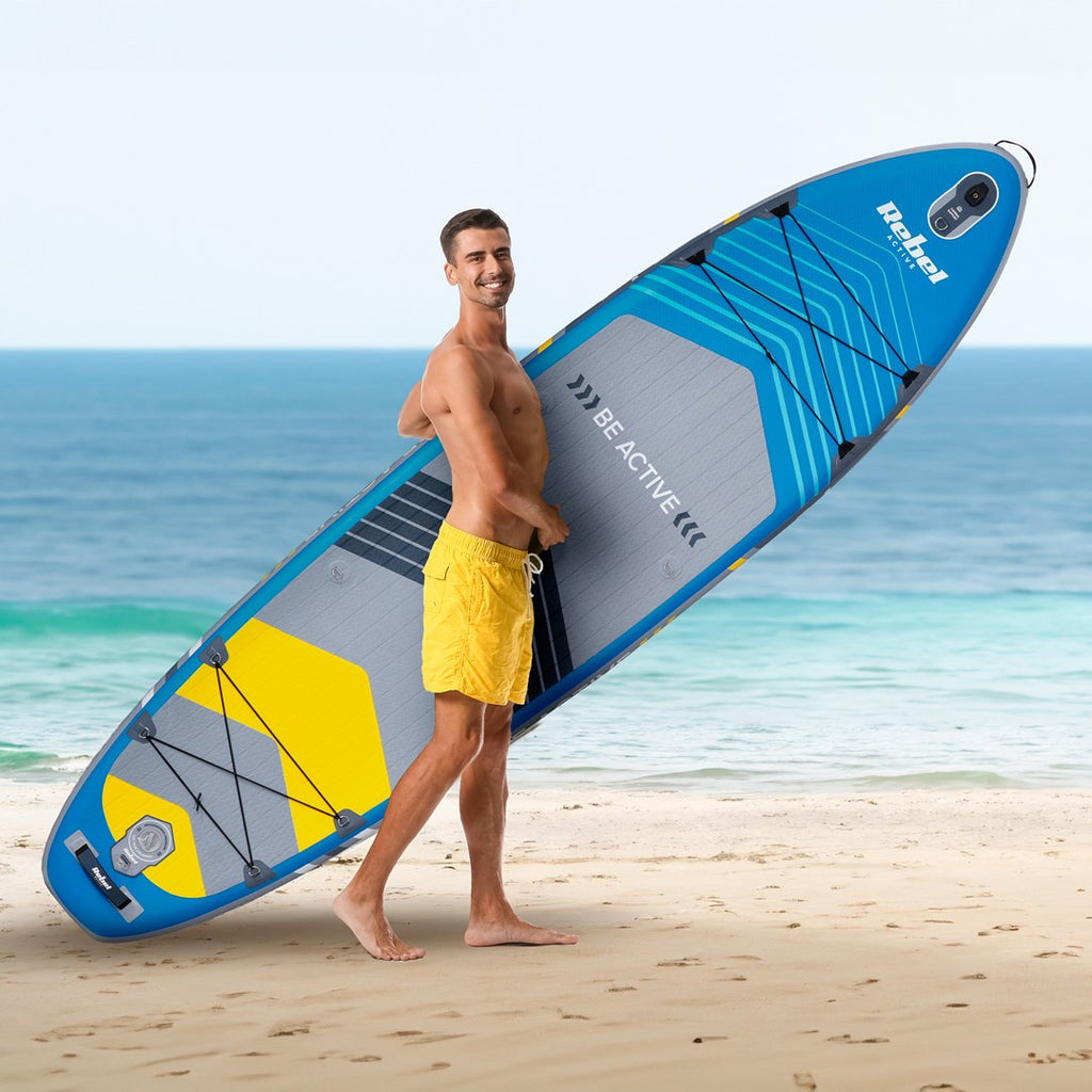 Rebel Inflatable SUP Board ACTIVE Blue RBA-4507-BL Weight: 14500 g Max Capacity: 170 kg