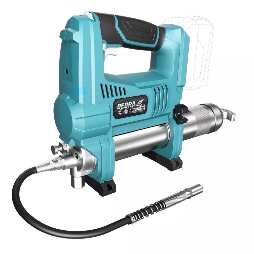 DEDRA Cordless Grease Gun 18V 690 bar 280 g/min DED6915