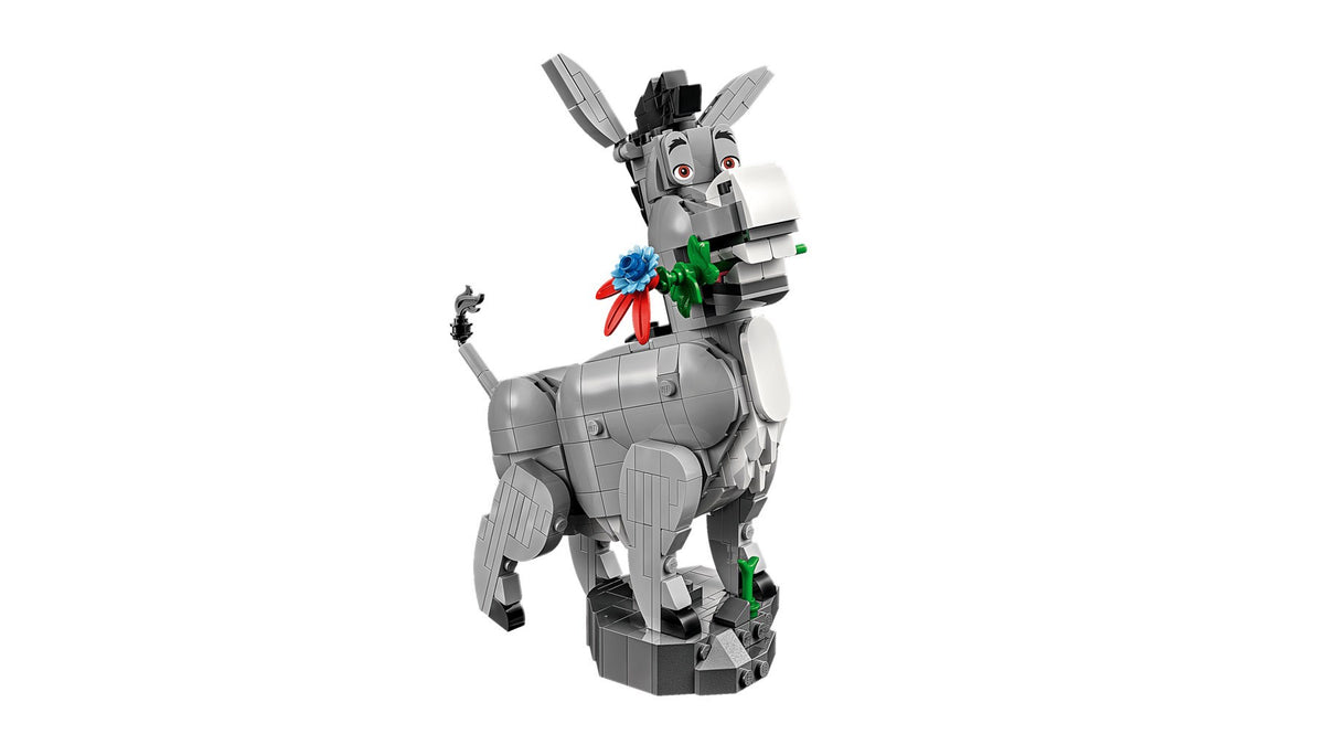 LEGO ICONS Shrek, Donkey and Puss in Boots Set, 1403 Pieces, Ages 18+, Model 72423