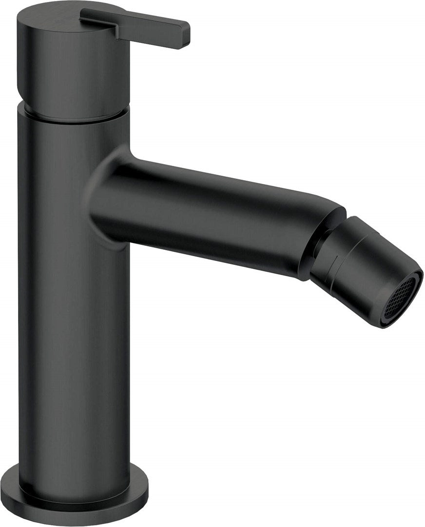 Deante Silia Bidet Faucet Brass Single-Lever Floor-Standing Matt Black BQS N30M