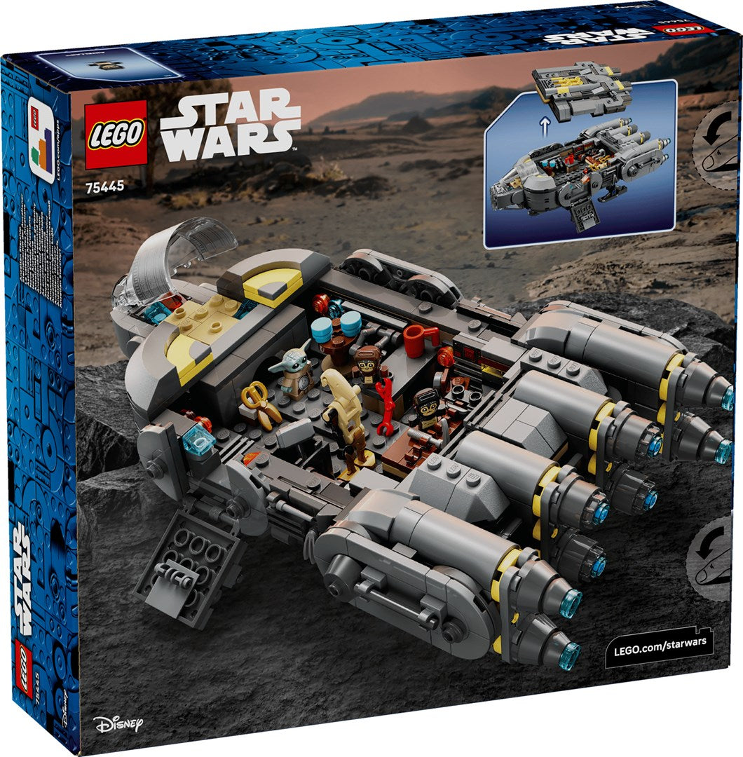 LEGO STAR WARS Anzellan Starship Building Set, 701 Elements, Model 75445