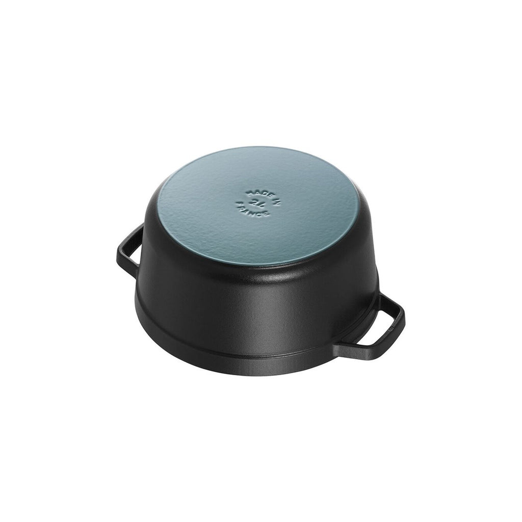 Staub Cocotte - Single pan - black - Eisenguss - 3,8 l - 24 cm - 4,8 kg (40500-241-0)