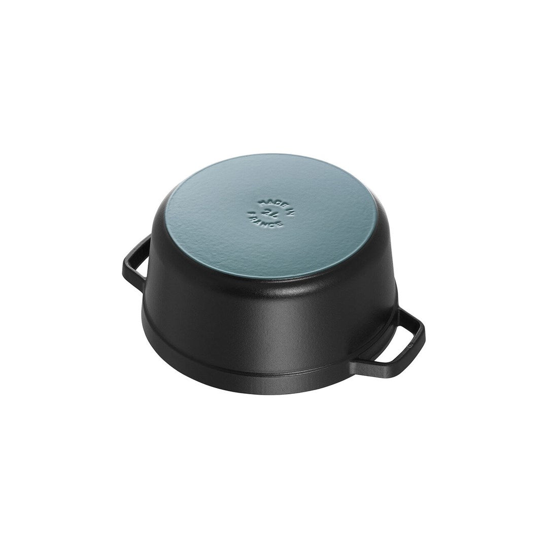 Staub Cocotte - Single pan - black - Eisenguss - 3,8 l - 24 cm - 4,8 kg (40500-241-0)