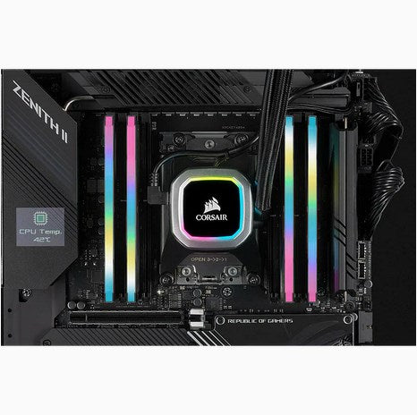 CORSAIR Vengeance RGB PRO SL - DDR4 - Kit - 64 GB: 4 x 16 GB - DIMM 288-PIN - 3200 MHz/ PC4-25600 -