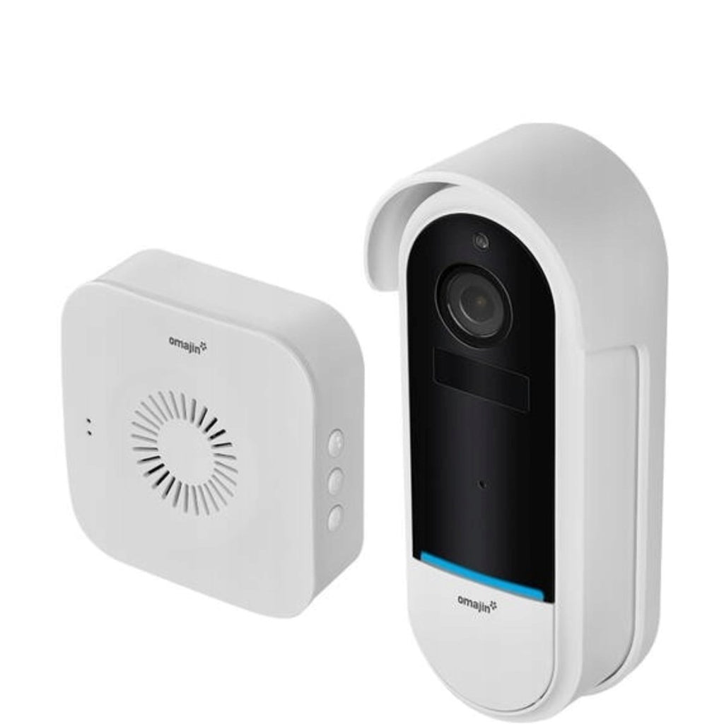 OMAJIN OVD-01-EU Wireless Video Doorbell White Black