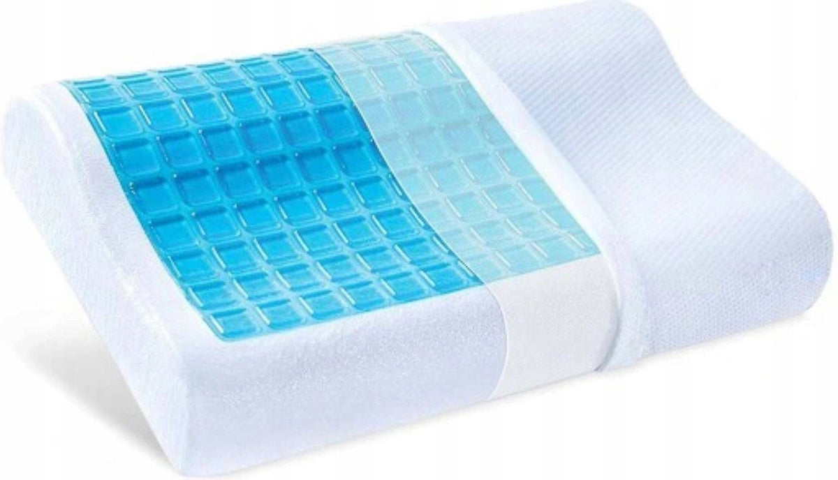 oromed Orthopaedic Pillow, Foam, 608x136x401 mm, White, Model ORO-RELAX ZEL XL