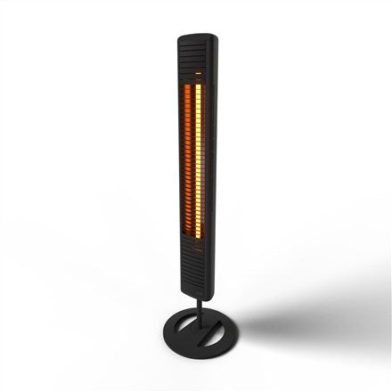 Mill Outdoor Heater OH2000ULGPFLOOR Patio Heater 2000 W Black IP65
