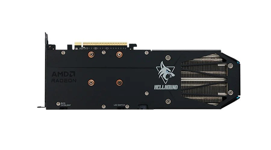 PowerColor RX9060XT 8 G-L/OC Graphics Card - 16GB GDDR6, PCI-E, High Performance 8G-L/OC