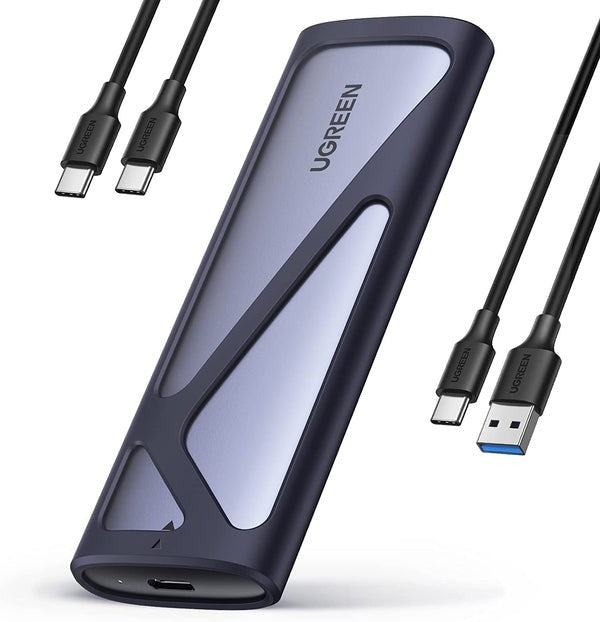 Ugreen CM400 90264 M.2 SSD enclosure with USB-C 3.2 port grey