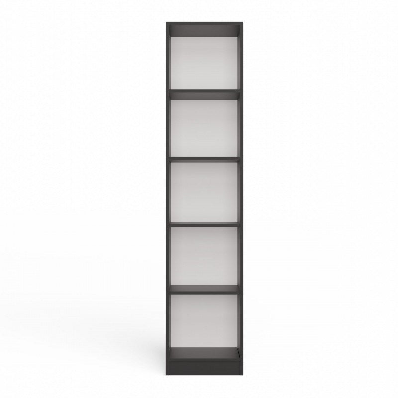 Onyx R40 Anthracite Bookcase - Classic Shelf for Books and Files