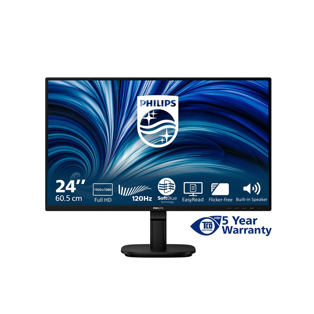 Philips 2000 series 24B2N2200/00 computer monitor 60.5 cm (23.8 ) 1920 x 1080 pixels Full HD LCD Black