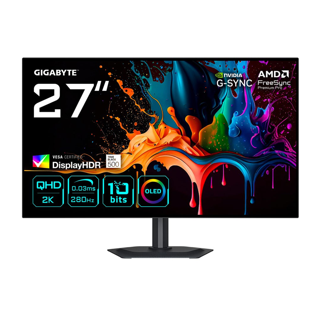 Gigabyte MO27Q28G 27" OLED QHD Gaming Monitor | Model MO27Q28G