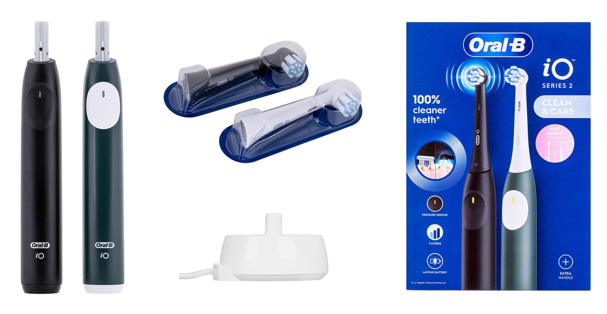 Oral-B iO SERIE 2 Night Black + Forest Green