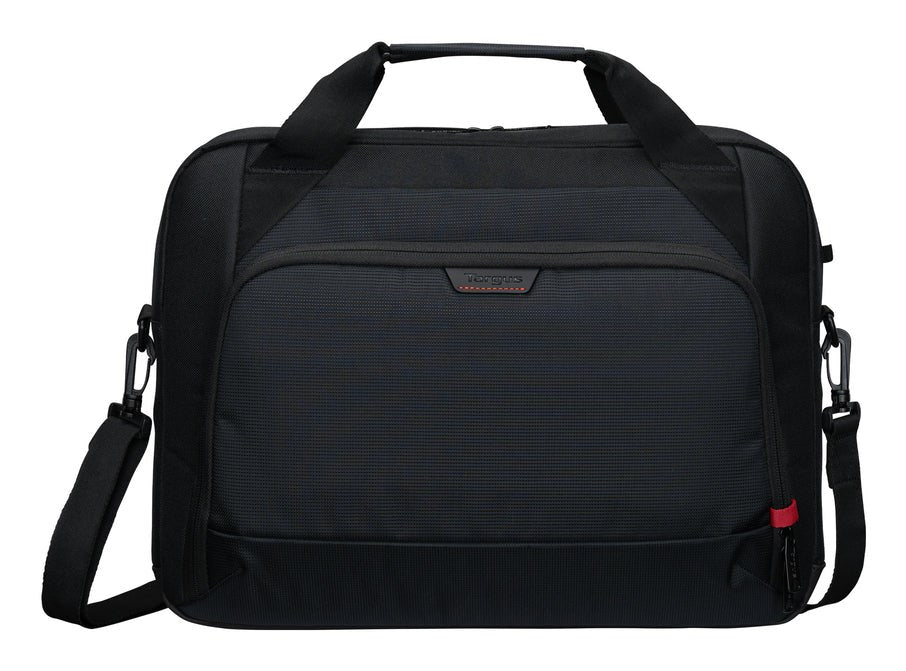Targus EcoSmart Briefcase Black, Red 40.6 cm (16")