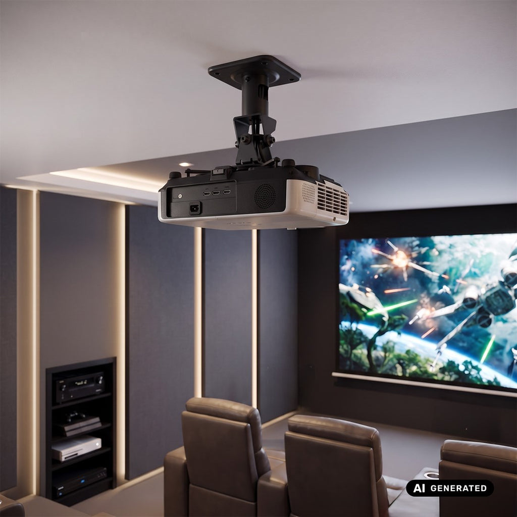 Maclean Projector Ceiling Mount Steel 180–310 mm up to 15 kg MC-208 B