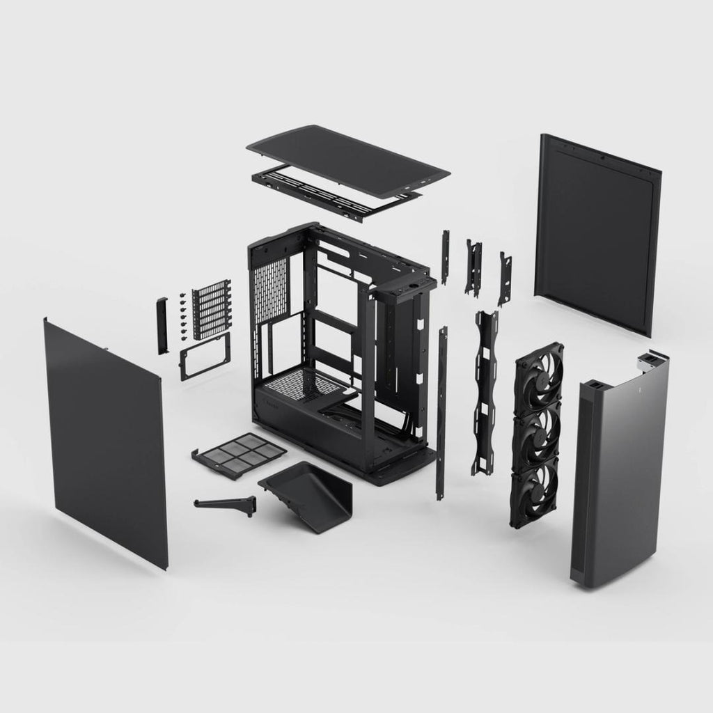 Fractal Design Define One Dark Solid Midi Tower Black