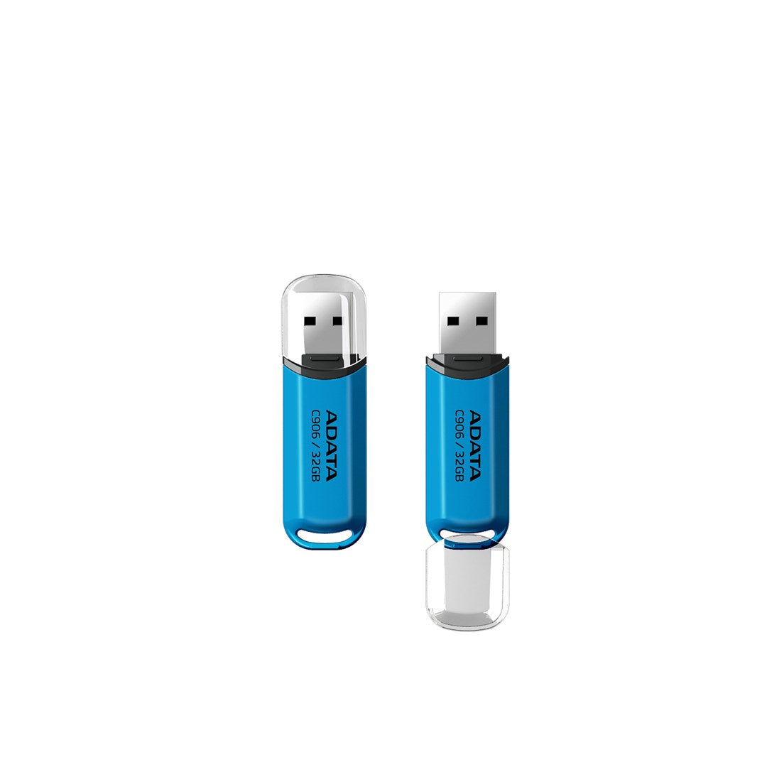 ADATA AC906-32G-RWB USB flash drive 32 GB USB Type-A 2.0 Blue  Transparent