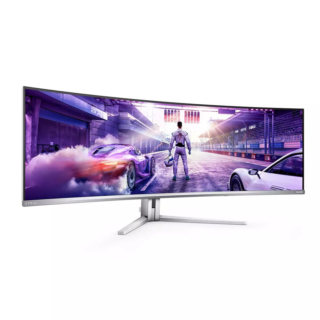 Philips Evnia 8000 49M2C8900/00 Monitor 48.9" 5120x1440 Dual QHD QD-OLED White