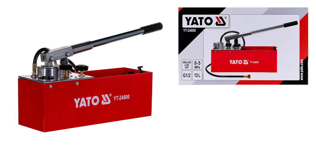 YATO Pressure Calibrator 8402 g 505 mm x 197 mm x 300 mm Model YT-24800