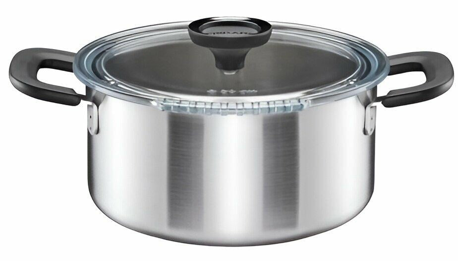 Fiskars Functional Form 3 L Stainless Steel Pot with Lid