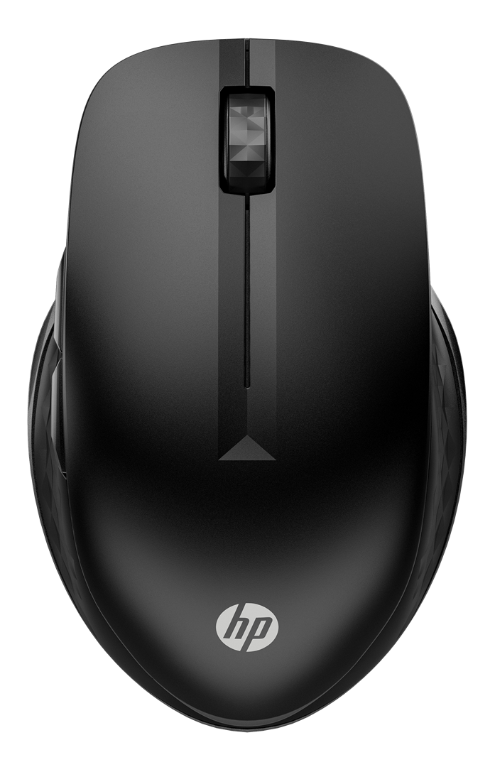 HP 430 Mouse - Multi-Device - Ergonomic - Wireless - Bluetooth 5.0,2.4 GHz - Jet Black TP01 3B4Q2AA