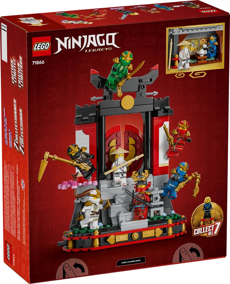 LEGO NINJAGO 71866 Ninja Anniversary Display Set with 8 Minifigures