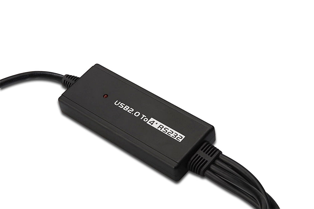 DIGITUS DA-70159 - Serial Adapter - USB - RS-232 x 4