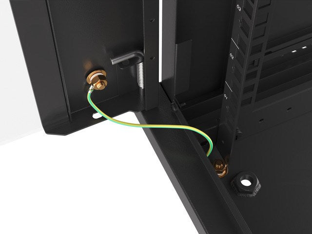 Lanberg WF01-6627-10B Rack Cabinet 27U Wall Mounted Black