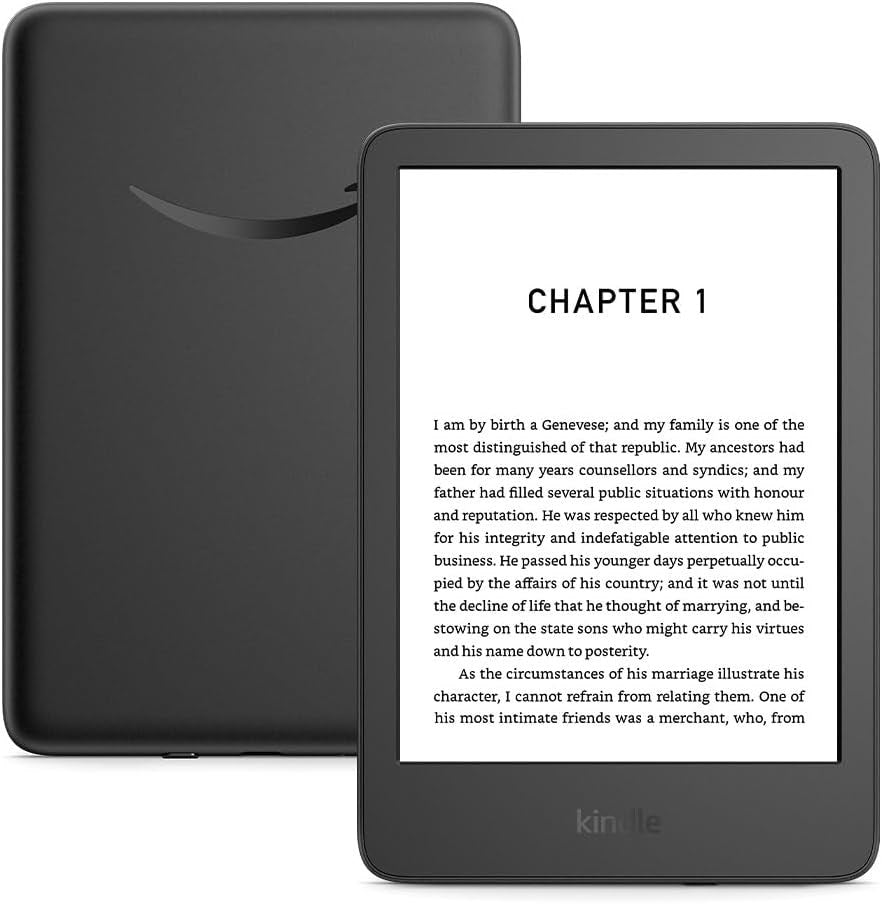 Amazon Kindle 6" 11th Generation E-Book Reader 16 GB Wi-Fi Black (B0CP32JG8B)