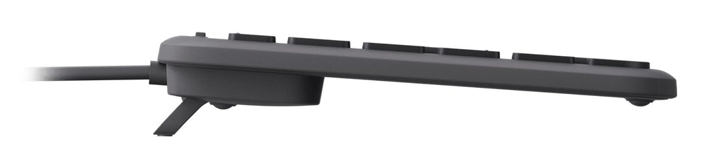 Logitech Signature Slim Wired K620 For Business keyboard Universal USB QWERTZ German Graphite